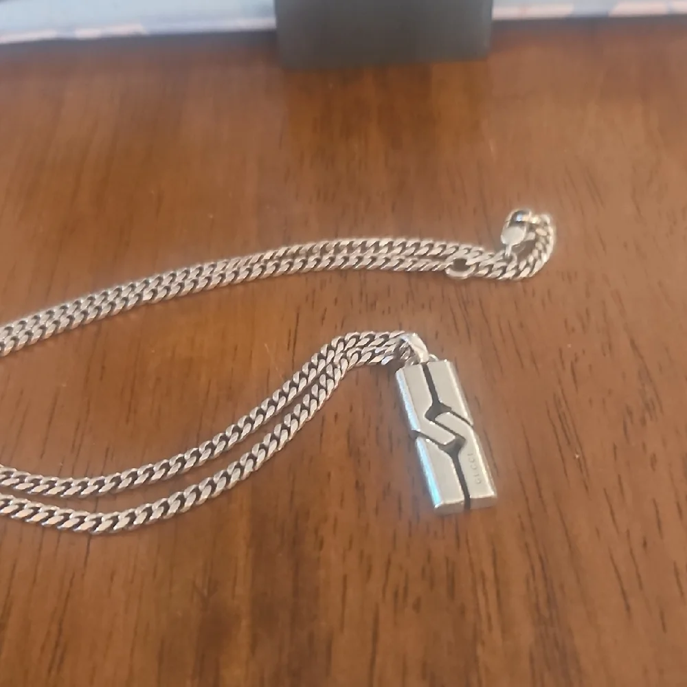 Gucci 18in Silver 925 Jewelry Chain Necklace - Picture 1 of 6